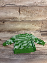 Carter's Striped Shamrock Sweatshirt Green sz 9m