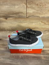 NEW Cat & Jack Lucian Double Zipper Sneakers Grey sz 13c