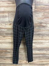 Isabel Maternity Crossover Panel Pants Black sz Medium*