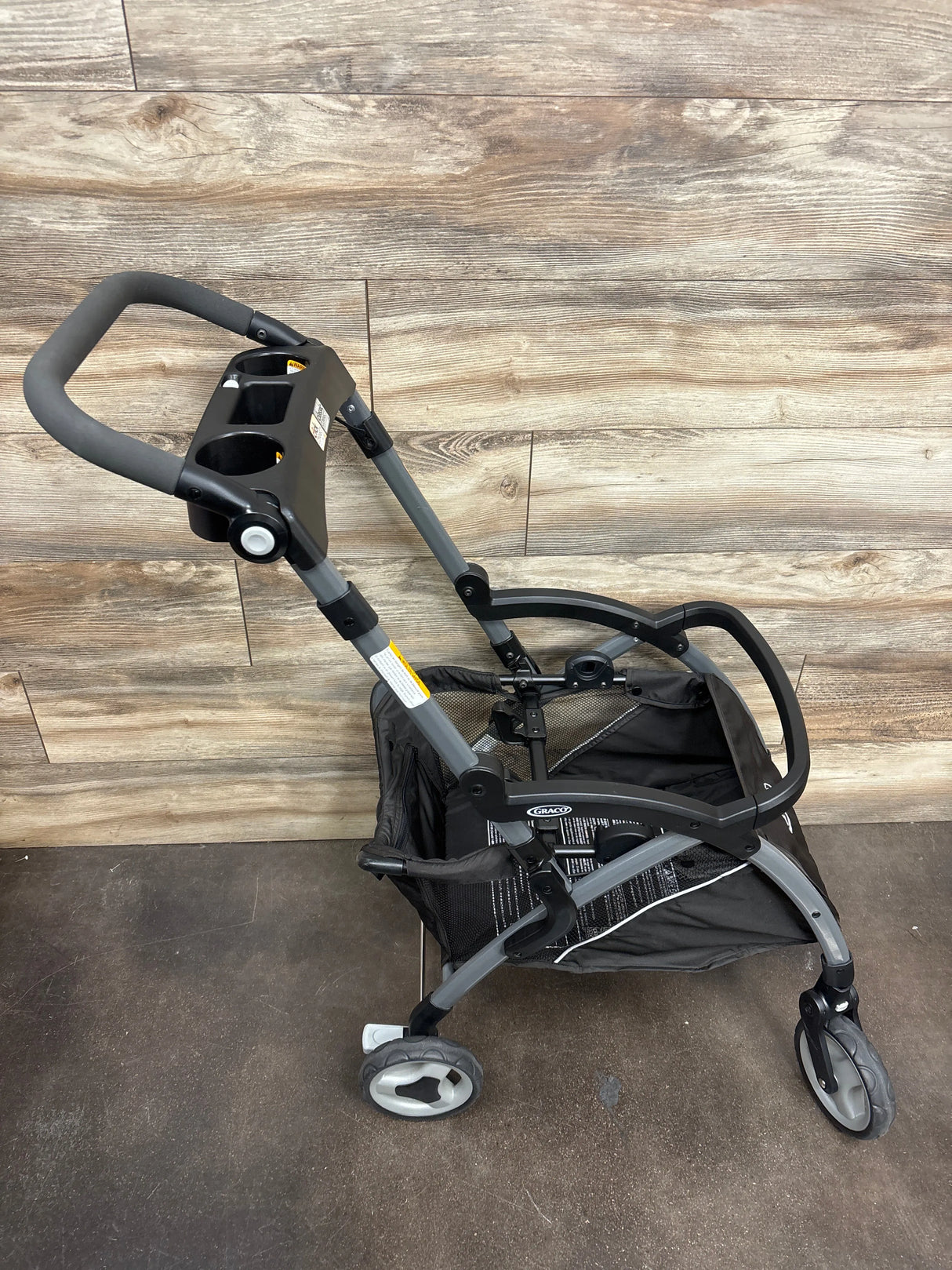 Graco SnugRider Elite Infant Car Seat Frame Stroller - Black