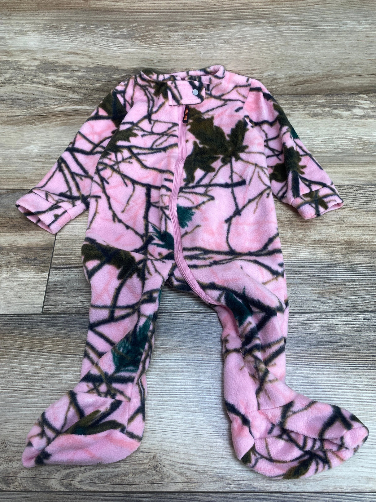 Trail Crest Blanket Sleeper Pink sz 3-6m