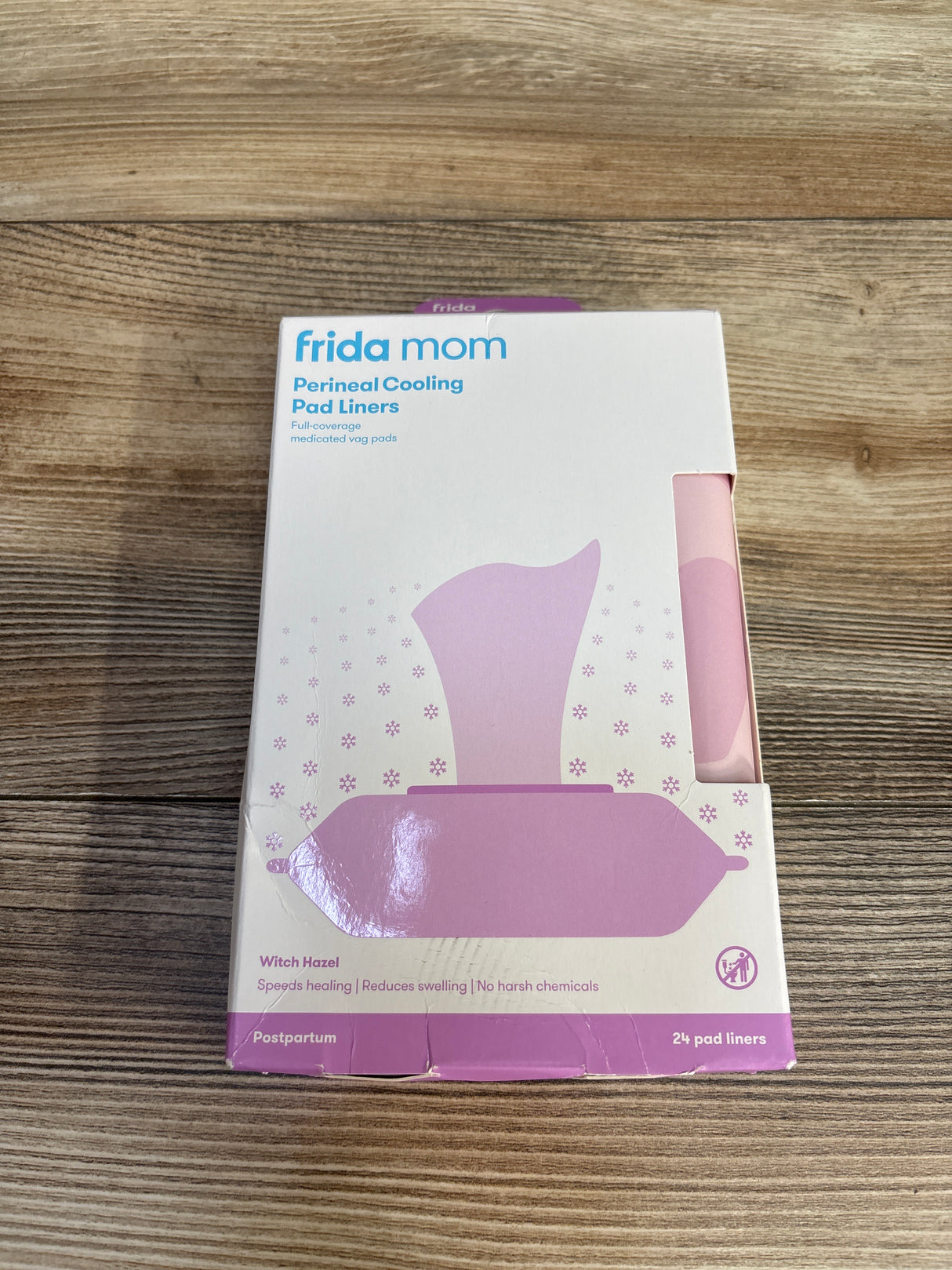 NEW Frida Mom Perineal Witch Hazel Cooling Pad Liners - 24ct