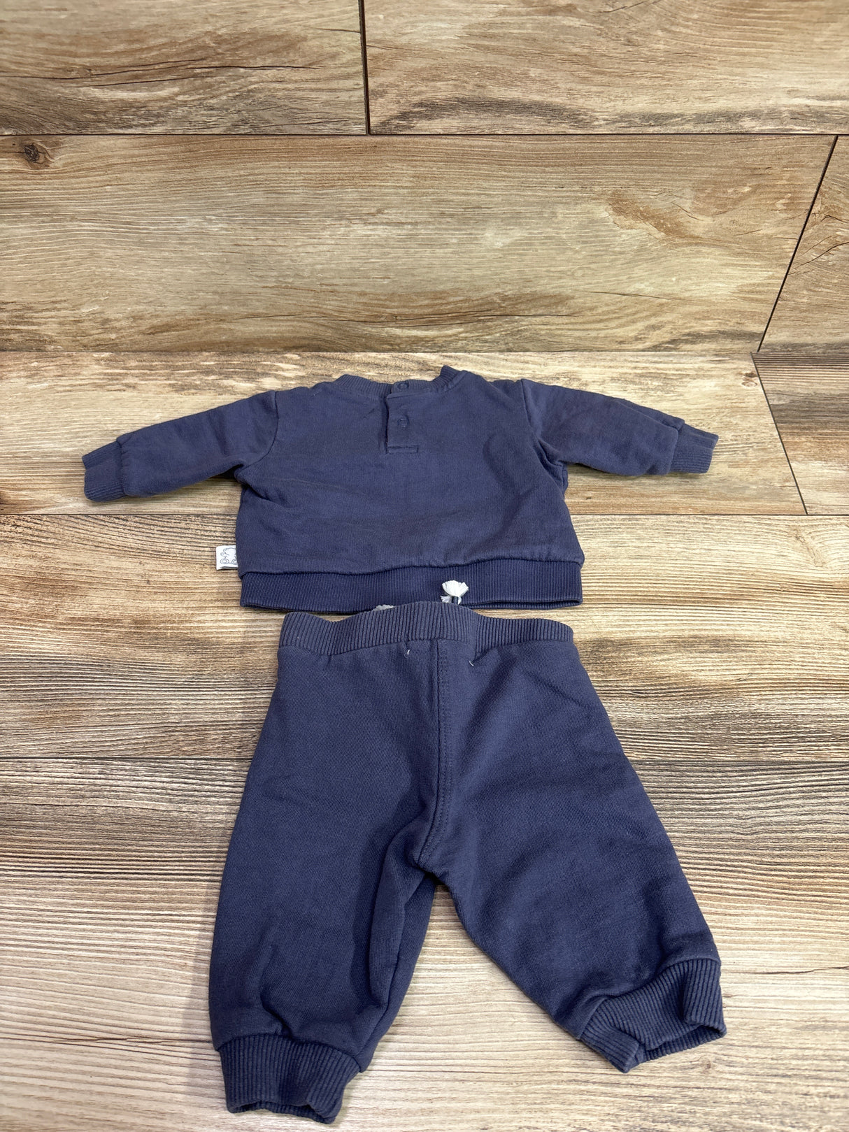 Miniville Car Sweatshirt & Pants Set Blue sz 0/3m