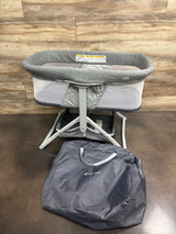 Baby Trend Quick Fold 2-in-1 Rocking Bassinet, Grey