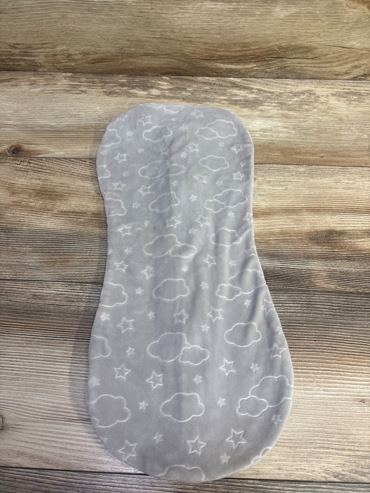 SwaddleMe Velboa Swaddle Pod Grey sz 0-2m
