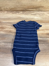 Just One You Henley Bodysuit Navy sz Newborn