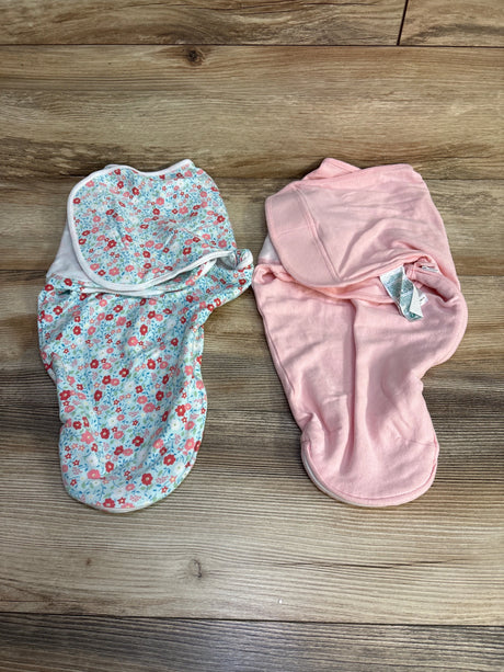 aden + anais 2pk Easy Swaddles Pink sz 0-3m - Me n Mommy To Be