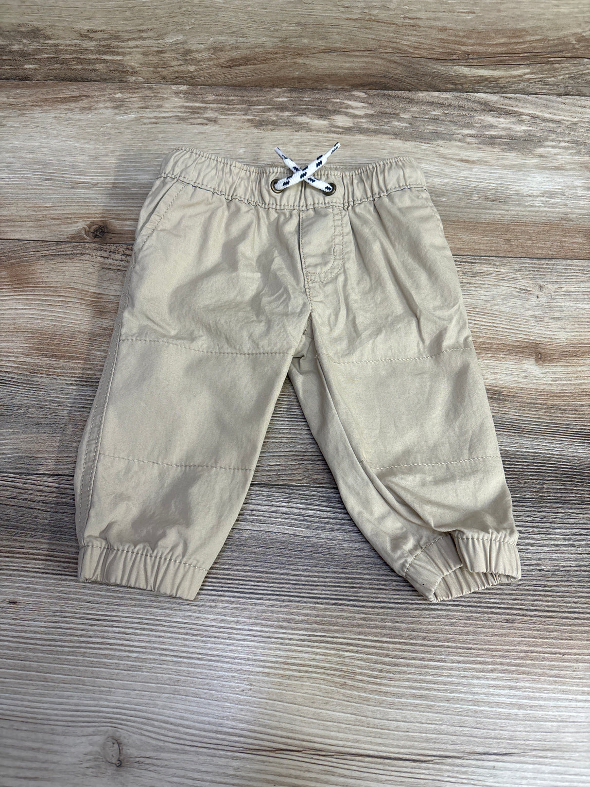 Cat & Jack Drawstring Pants Tan sz 6m