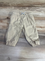 Cat & Jack Drawstring Pants Tan sz 6m