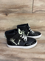 H&M Lined Skull Printed High Tops sz 12.5c