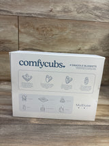NEW ComfyCubs 4pk Muslin Swaddle Blankets