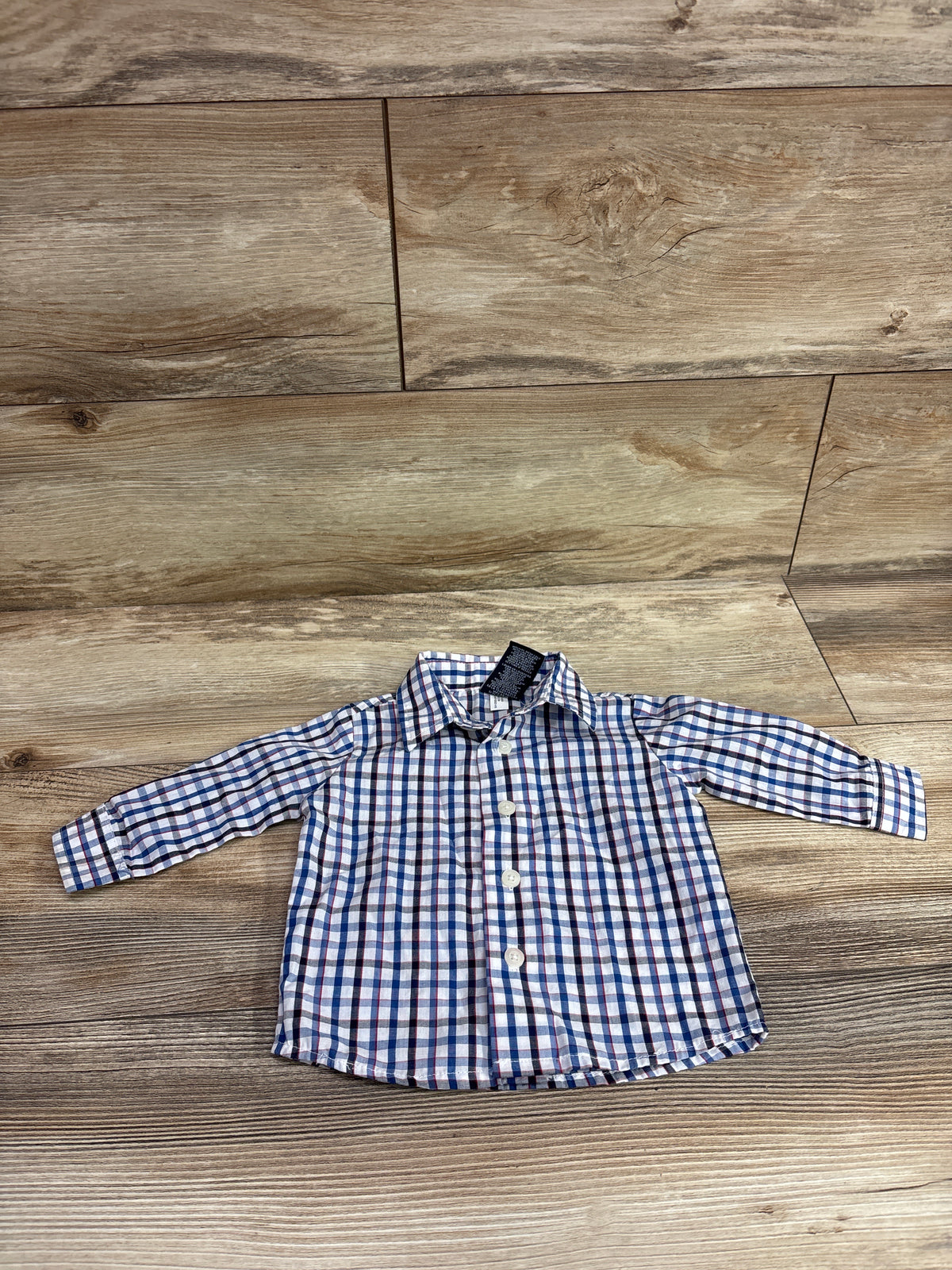Nautica Button-Up Shirt Blue sz 0/3m