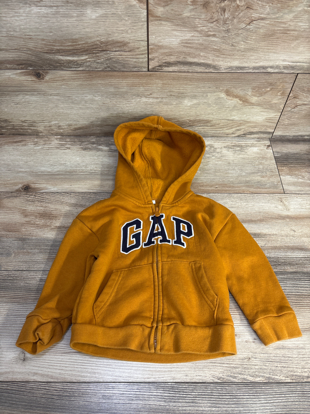 Gap Full Zip Hoodie Bronze sz 2T