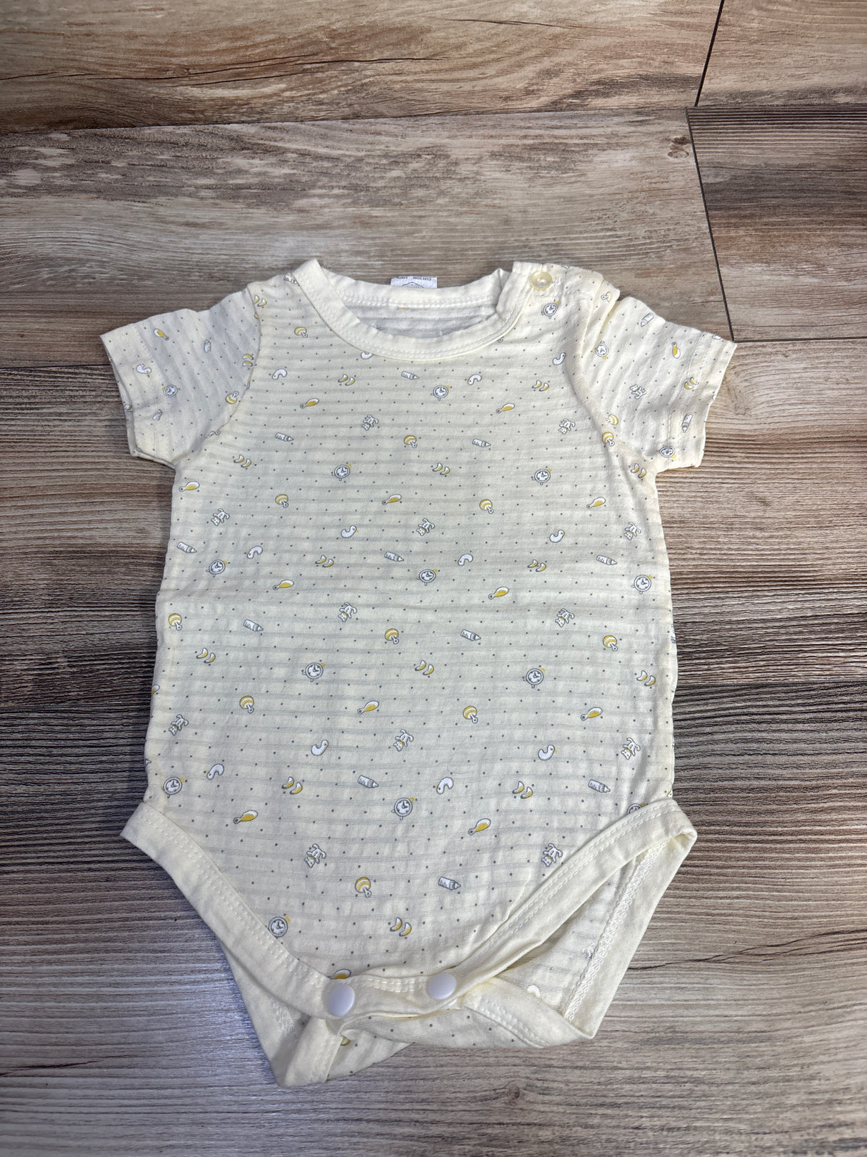 Happy Friend Bodysuit Yellow sz 9m