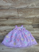 Jona Michelle Butterfly Tulle Dress Purple sz 2T