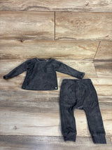 Modern Moments 2pc Textured Long Sleeve Shirt & Pants Set Grey sz 6-9m