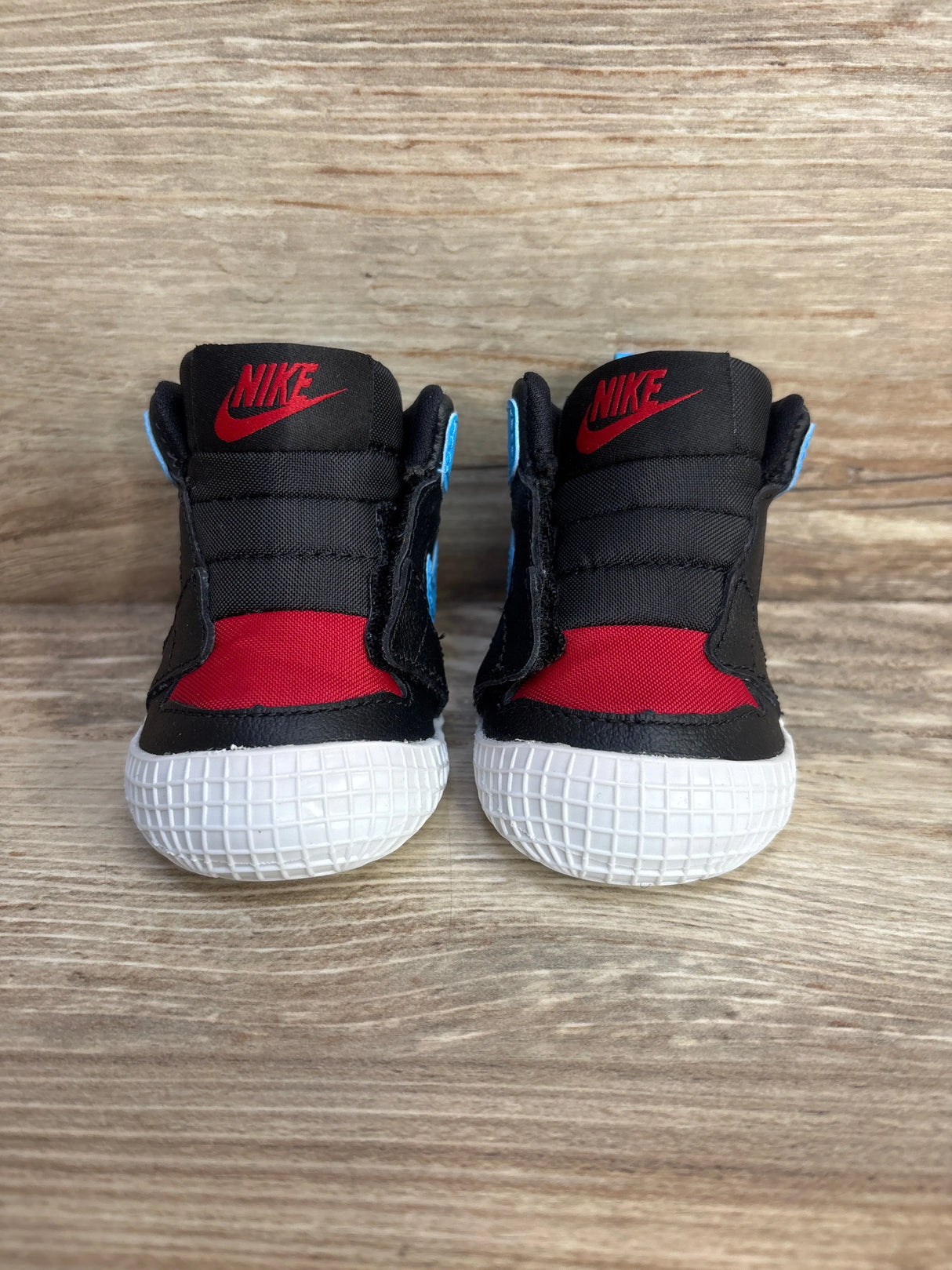 Air Jordan 1 Crib Bootie 'NC to Chi' Sneakers sz 1c
