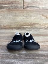 CuddleToes Sock Shoes Black sz 5/6c