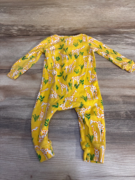 Children's Place Giraffe Footless Sleeper Yellow sz 3-6m - Me n Mommy To Be