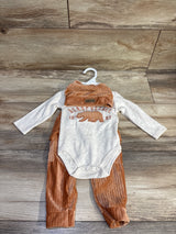 NEW Aeropostale Kids 3pc Bodysuit, Pants, & Hat Set Beige sz 3-6m