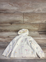 Cat & Jack Shooting Star Full Zip Jacket Cream sz 4T