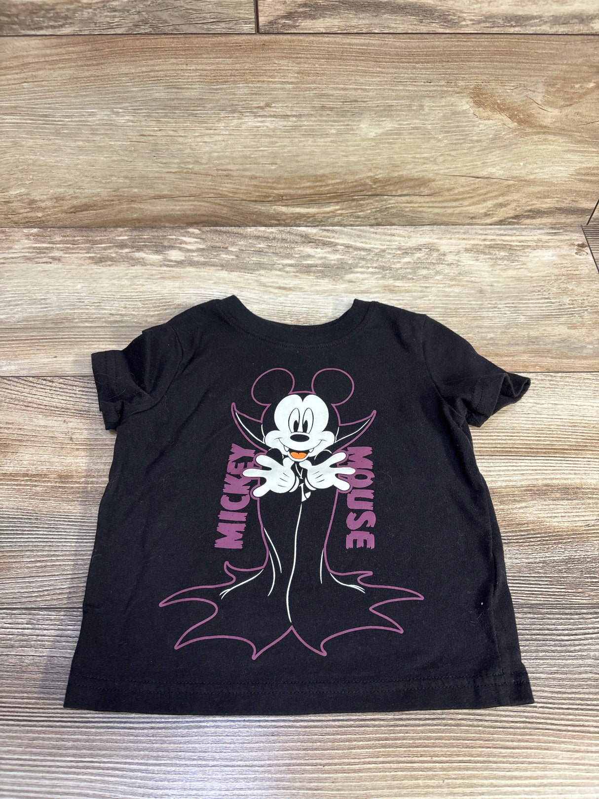 Jumping Beans x Disney Mickey Mouse Vampire Shirt Black sz 12m