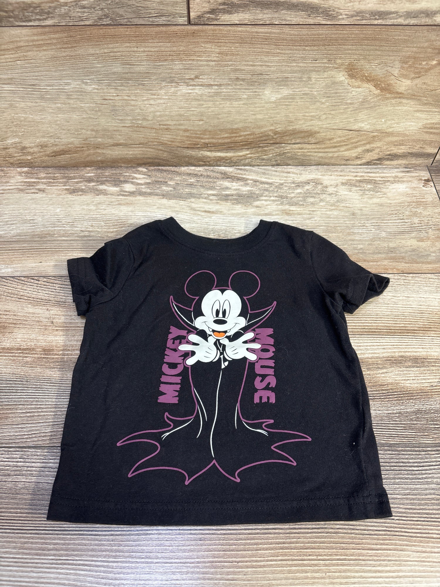 Jumping Beans x Disney Mickey Mouse Vampire Shirt Black sz 12m