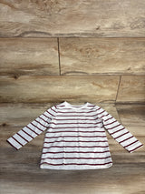Cat & Jack Striped Shirt White sz 2T