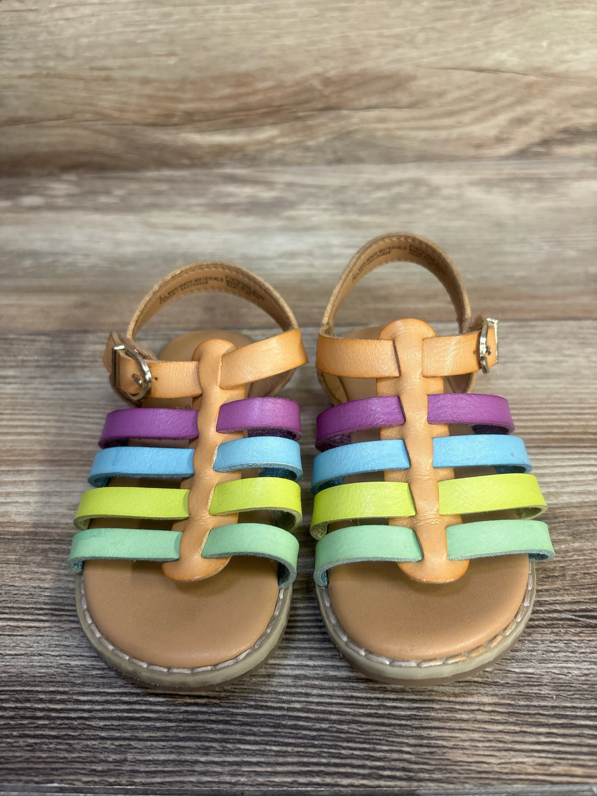 Cat & Jack Shanel Fisherman Sandals Multicolored sz 7c