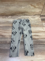 Zara x Disney Minnie Mouse Ribbed Leggings Sage sz 9-12m