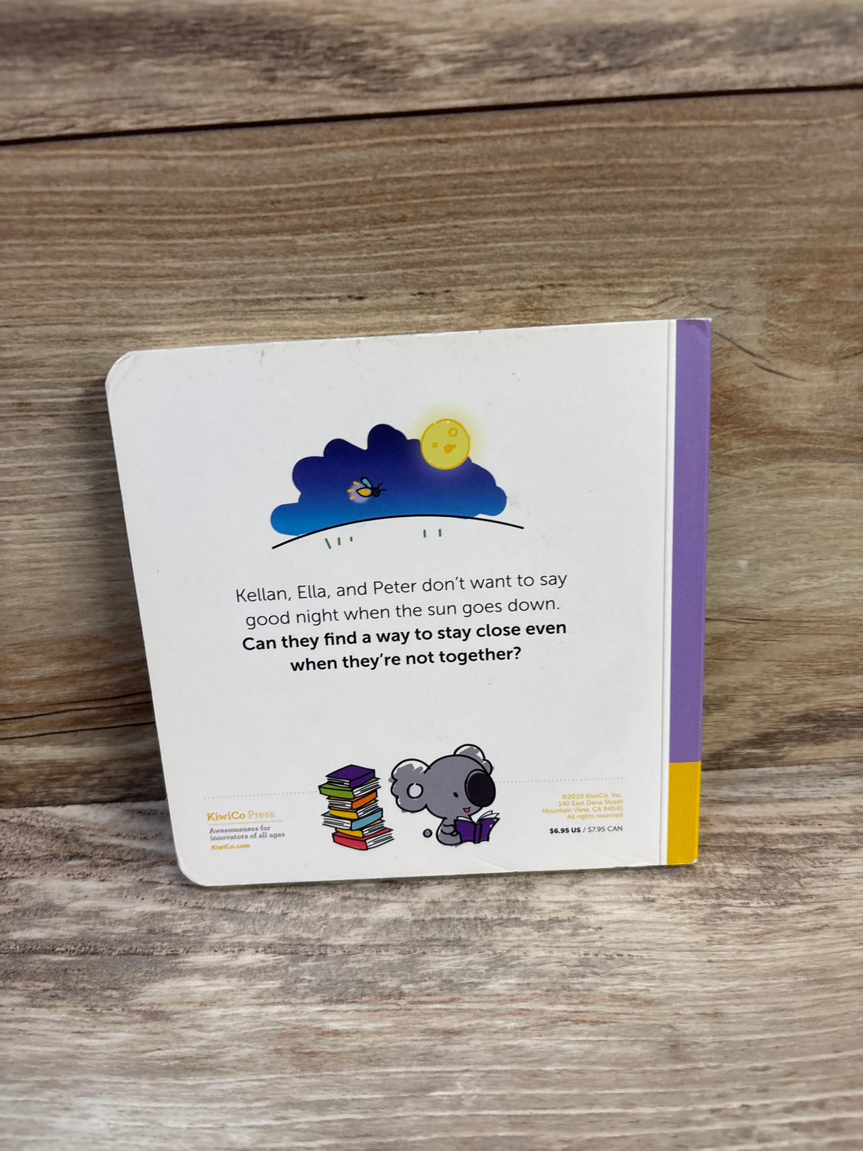 KiwiCo Kellan and the Moon Board Book