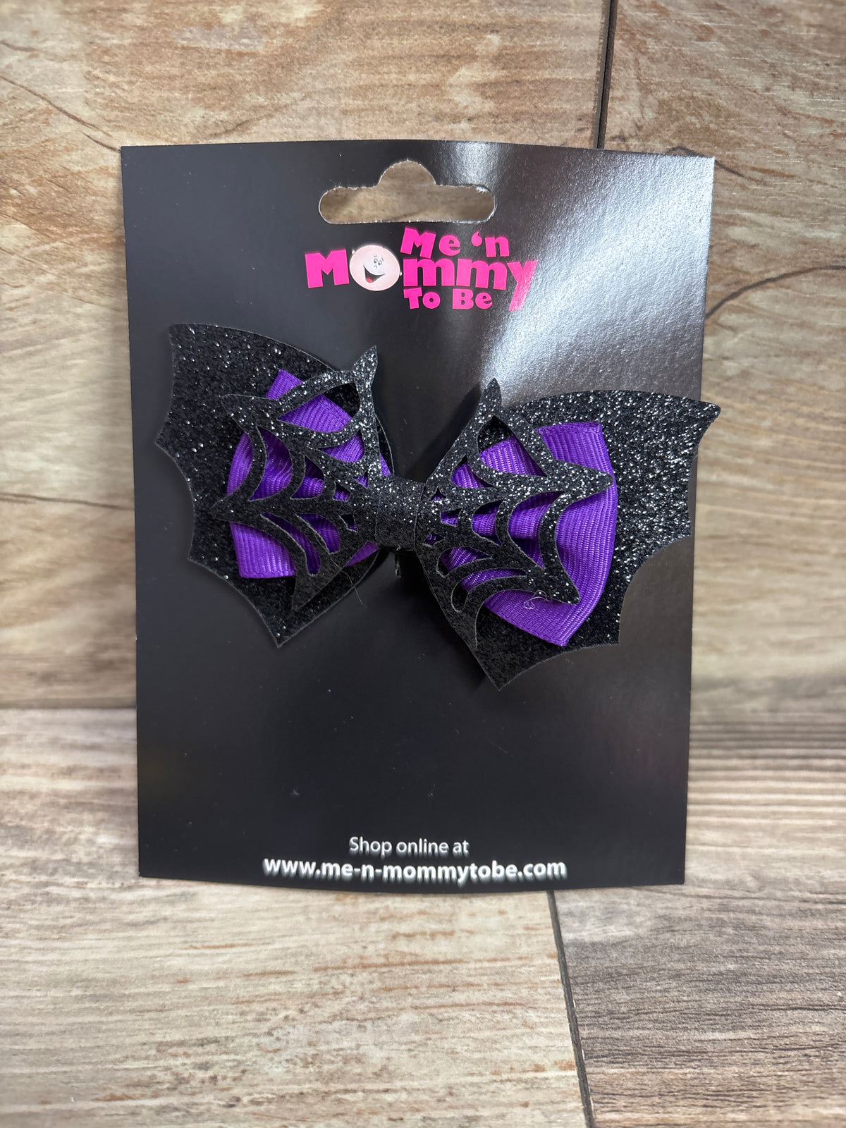 NEW Glitter Spiderweb Hair Bow