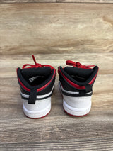 Air Jordan 1 Mid TD 'Gym Red Black Toe' Sneakers sz 4c