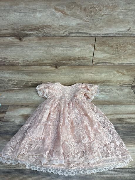 Lace Dress Pink sz 3T - Me n Mommy To Be