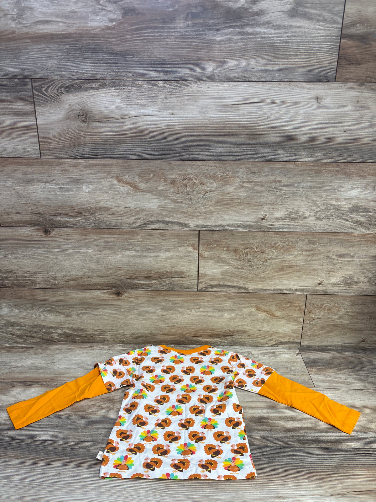 NEW Little Bird Super Thankful Layered Sleeve Shirt White sz 3-4T