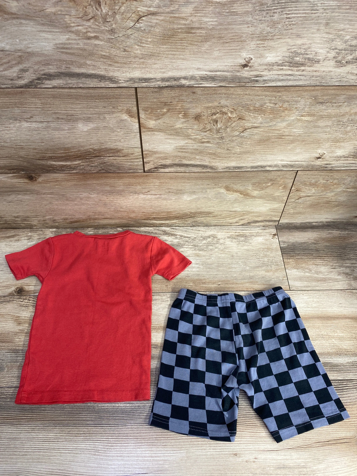 Just One You 2pc Race Car Pajama Set Red sz 4T