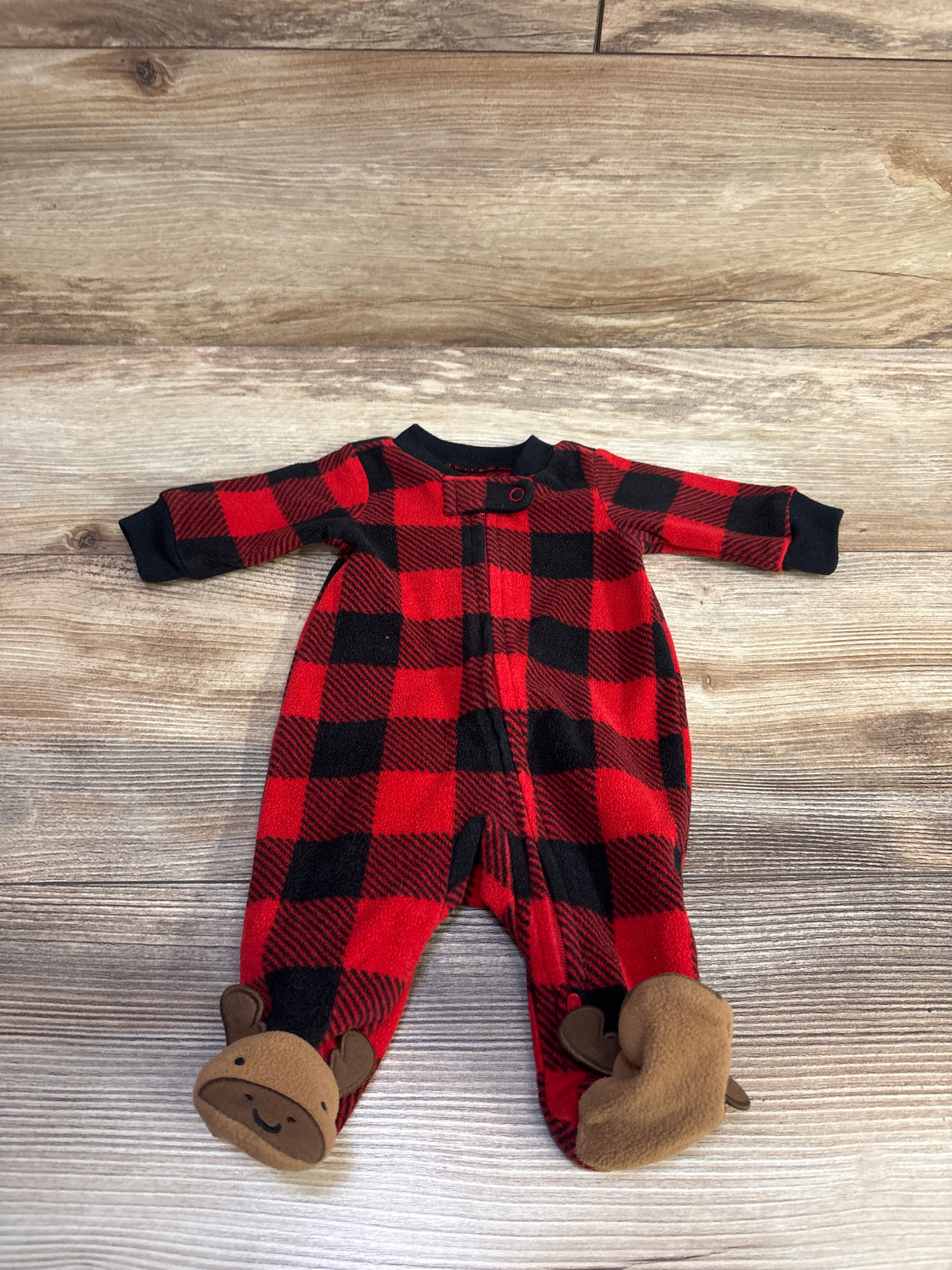Carter's Blanket Sleeper Red sz Preemie