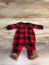 Carter's Blanket Sleeper Red sz Preemie