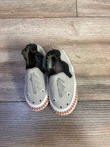 Robeez Dino Dan Soft Sole Shoes Grey sz 2/3c