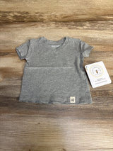 NEW Burt's Bees Baby Shirt Grey sz 6m - Me n Mommy To Be