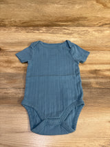 Cloud Island Ribbed Bodysuit Blue sz 12m