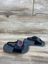 Champion Super Slides Sandals Grey sz 5c