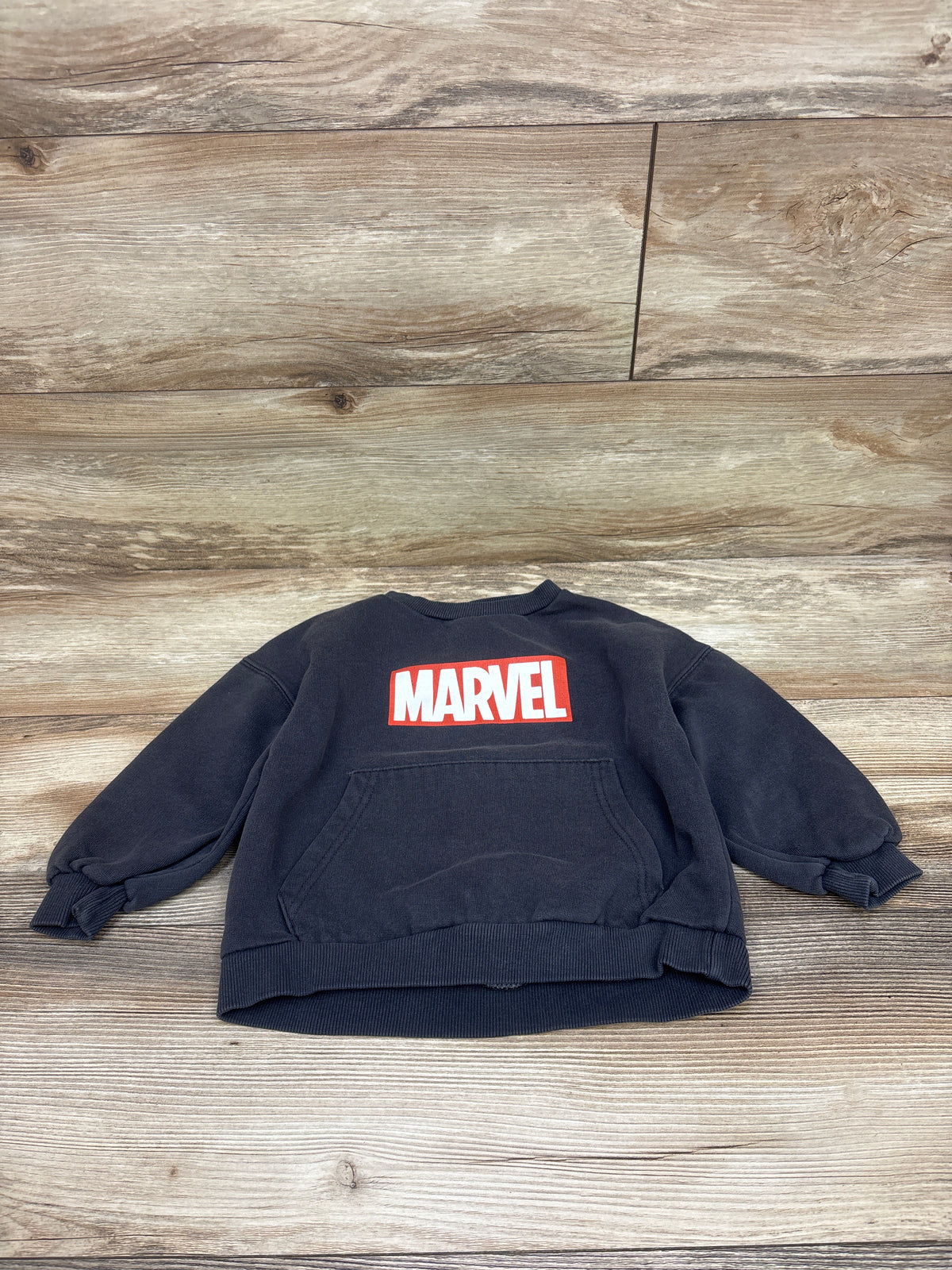 Zara x Marvel Pullover Sweatshirt Grey sz 3/4T