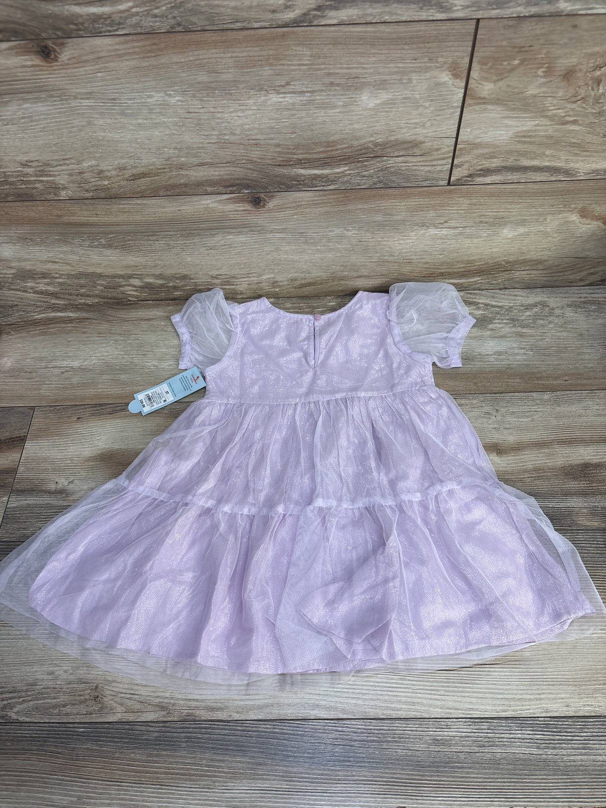 NEW Cat & Jack Tulle Overlay Dress Purple sz 3T