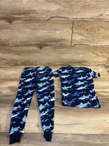 Member's Mark 2pc Pajama Set Navy sz 4T