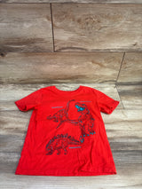 Cat Jack Dinosaur Shirt Red sz 5T