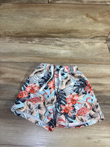 Shein Flamingo Swim Shorts Blue sz 12-18m
