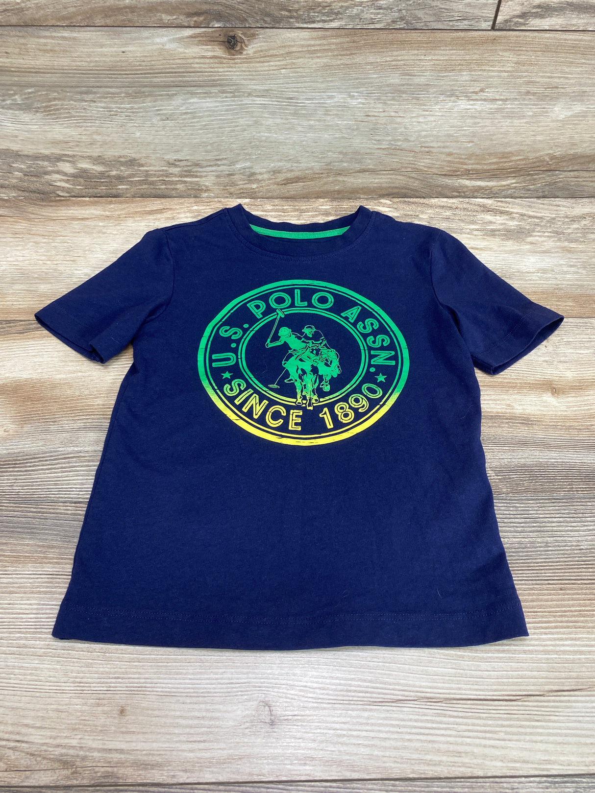 U.S. Polo Assn Logo Shirt Navy sz 4-5T