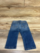 Cat & Jack Drawstring Straight Jeans Blue sz 18m