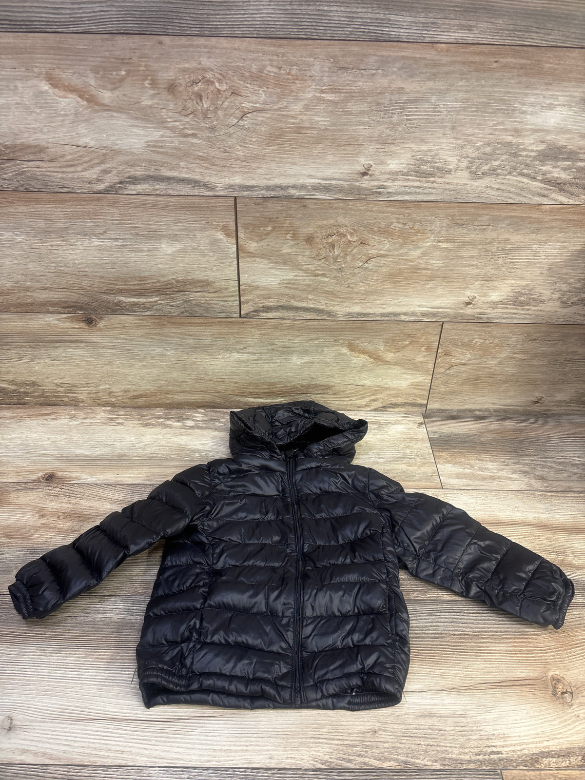 Marc & Janie Super Down Hooded Puffer Jacket Black sz 3T